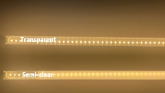 Light effect of different covers