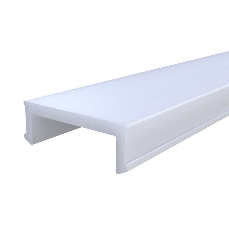 Aluminum Up Down Circular LED Profile Suspended 15*90mm Multiple Shape